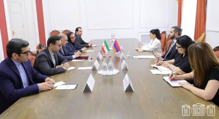 Ռուբինյանն ընդունել է Հայաստանում Իրանի դեսպան Մեհդի Սոբհանիին