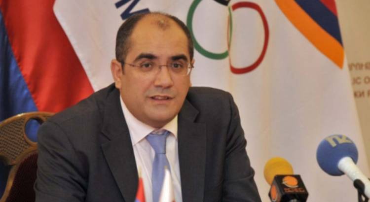 Օլիմպիական խաղերում հայ մարզիկը շարժի կգցի հաղթանակի, վերածննդի և համերաշխության շոգեքարշը