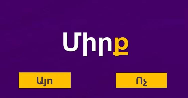 Կկարողանա՞ք հաղթահարել այս ուղղագրական թեստը նշելով միայն այո կամ ոչ