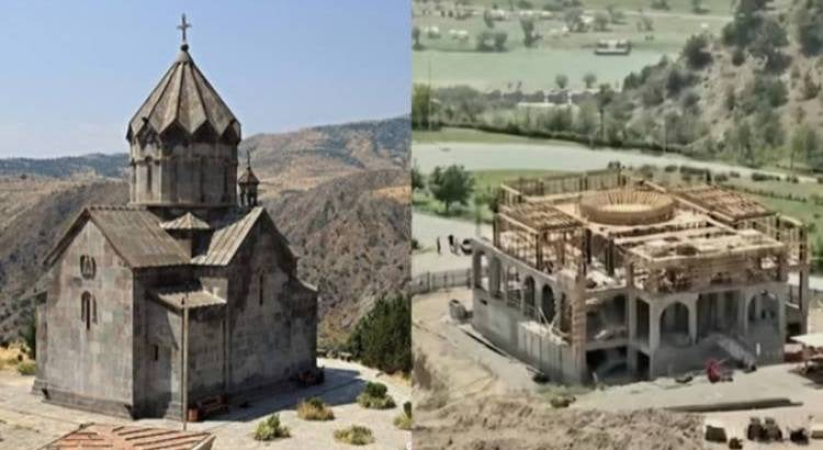 «Թաղեցեալք լինիմք, եւ ո՛չ խոնարհիմք»․ Բերձորի եկեղեցու տեղը մզկիթ չի եղել, Ադրբեջանը շարունակում է կեղծել պատմությունը