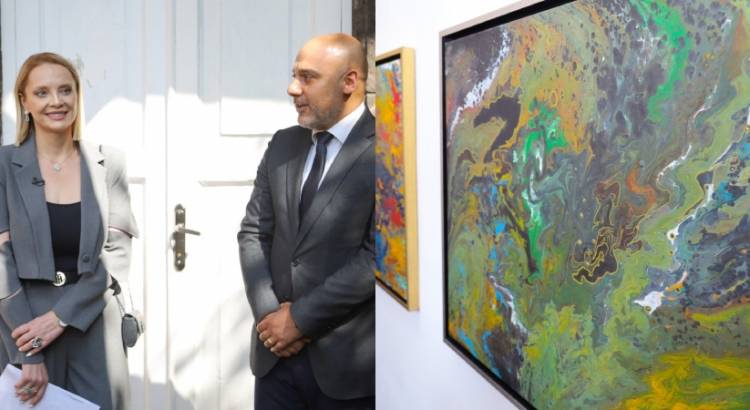 Իրավաբան Մարինե Մանուկյանի «Լռության ձայնը» անհատական ցուցահանդեսի բացման արարողությունը (լուսանկարներ)