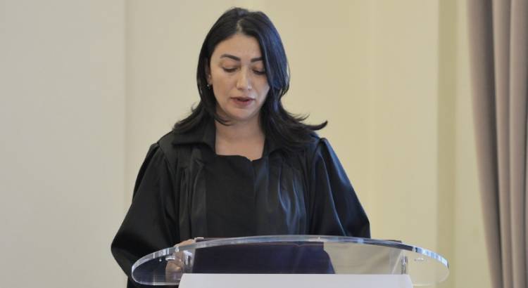 Ռիմա Առաքելյանը Արարատի և Վայոց ձորի մարզերի ընդհանուր իրավասության դատարանի դատավորի թեկնածու է