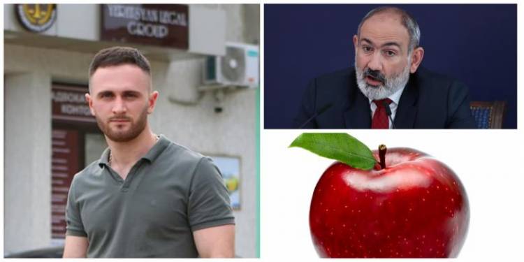 Փաշինյանի ուղղությամբ խնձոր նետած Առստամյանի գործը մեղադրական եզրակացությամբ ուղարկվել է դատարան