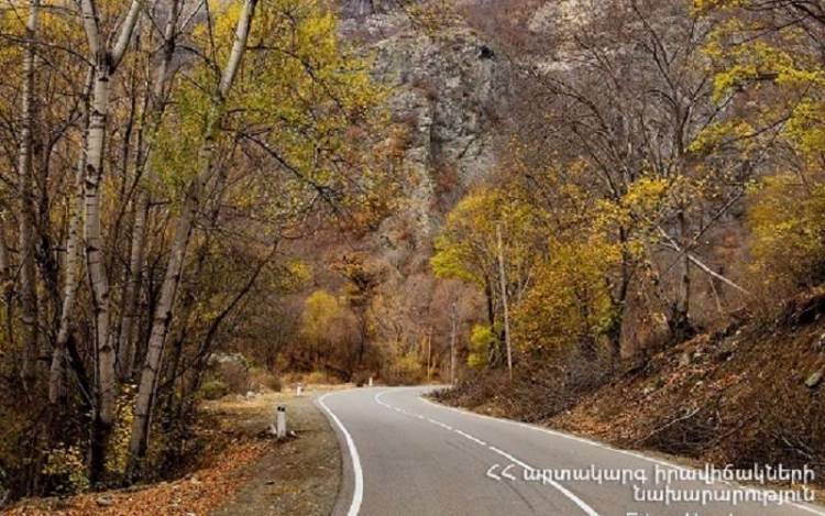 ՀՀ տարածքում ավտոճանապարհներն անցանելի են