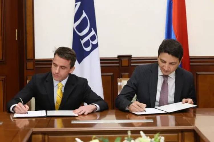 Հայաստանի Հանրապետության և Ասիական զարգացման բանկի միջև ստորագրվել է վարկային համաձայնագիր