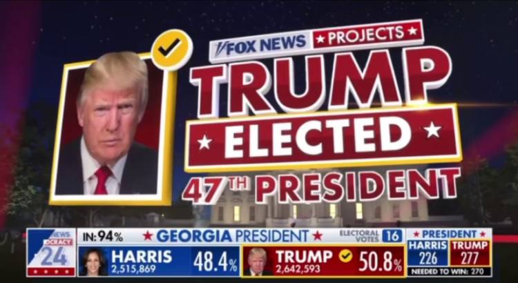 «Fox News»-ը հայտարարեց նախագահական ընտրություններում Դոնալդ Թրամփի հաղթանակի մասին (տեսանյութ)