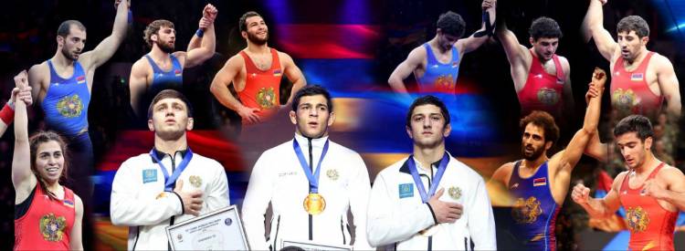 3 ոսկե, 3 արծաթե և 8 բրոնզե մեդալ՝ զինվորականների ըմբշամարտի աշխարհի 37-րդ առաջնությունից