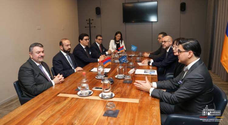 Արարատ Միրզոյանը հանդիպում է ունեցել ՄՔԴ նախագահ Տոմոկո Ականեի հետ