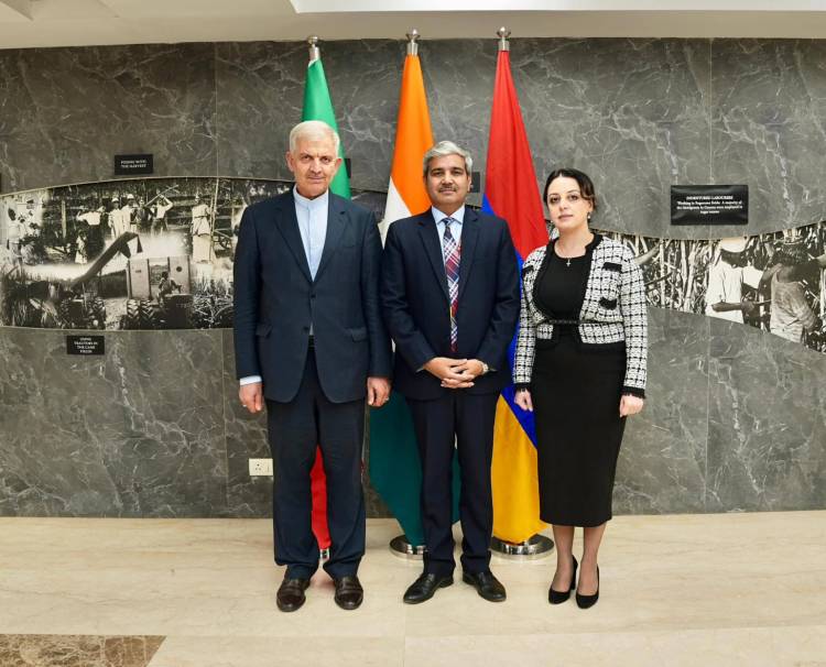 Նյու Դելիում տեղի են ունեցել Հայաստան-Հնդկաստան-Իրան եռակողմ ձևաչափով 2-րդ խորհրդակցությունները