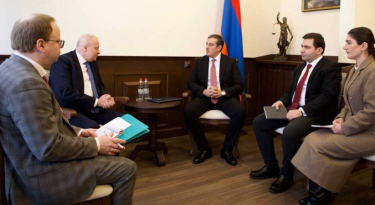 ԲԴԽ նախագահն ընդունել է Հայաստանում ՌԴ դեսպան Սերգեյ Կոպիրկինին