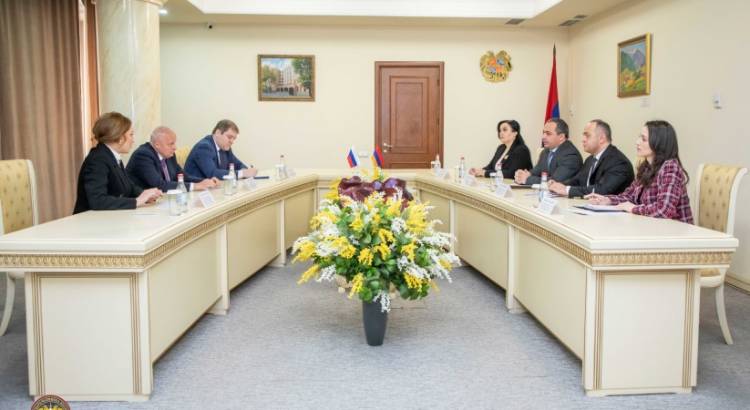 ՔԿ նախագահն այսօր ընդունել է ՀՀ-ում ՌԴ դեսպան Սերգեյ Կոպիրկինին