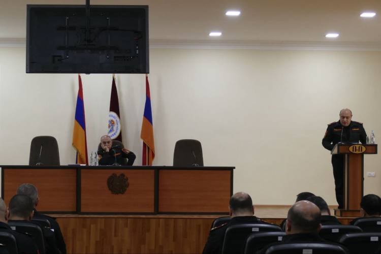 ՊՆ ՌՈ պետը հանձնարարականներ է տվել կարգապահության ամրապնդման աշխատանքները շարունակելու վերաբերյալ