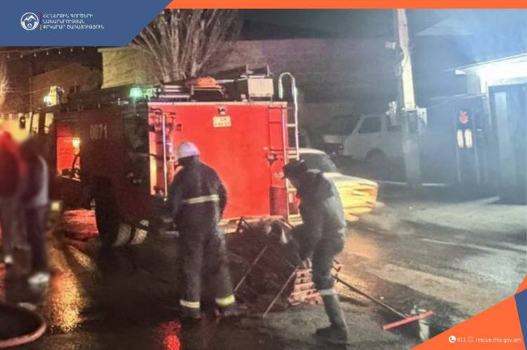 Հրդեհ՝ Երևանի սուպերմարկետներից մեկում