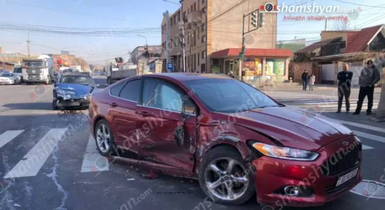 Խոշոր վթար, բախվել են «Ford»-ը և «Opel»-ը, 5 վիրավnրների մեջ անչափահաս կա. Shamshyan