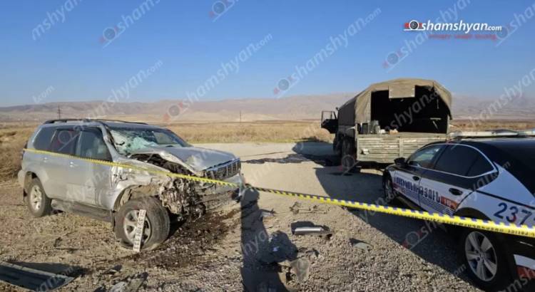 Զոդի կամրջի մոտ բախվել են ՊՆ «KamAZ»-ն ու «Toyota»-ն, վիրավnրներ կան․ Shamshyan