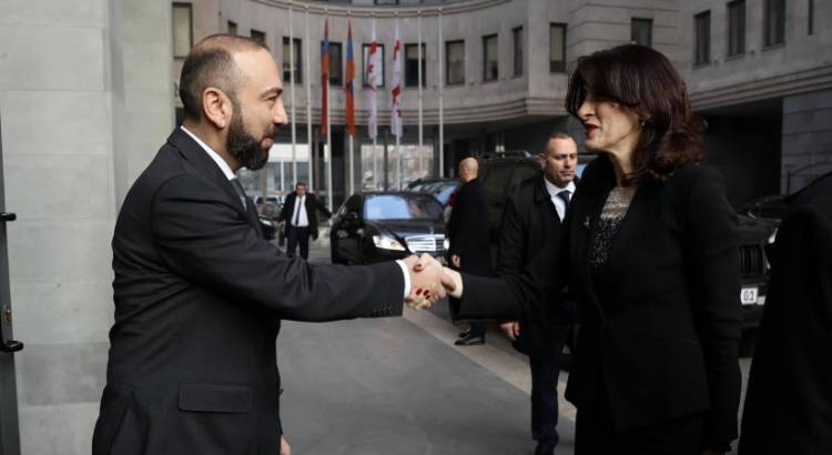 Մեկնարկել է Միրզոյանի առանձնազրույցը Վրաստանի ԱԳ նախարարի հետ