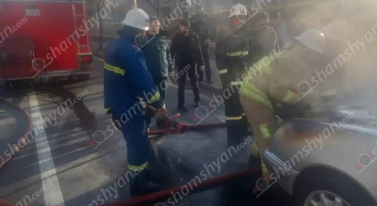 Գայի պողոտայում «Mercedes» է այրվել․ Shamshyan