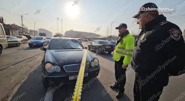 «Mercedes»-ը վրաերթի է ենթարկել հետիոտնի, ապա բախվել «Hyundai»-ի, վիրավnր կա․ Shamshyan