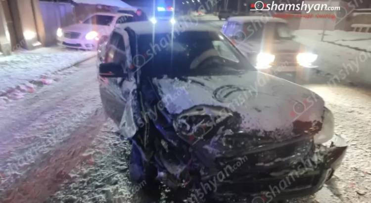 Գանձակում բախվել են «Nissan» ու «Լադա», վիրավnր կա․ Shamshyan