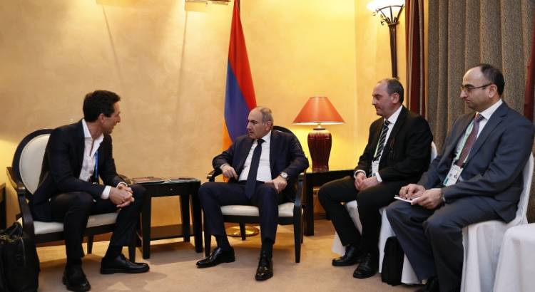 Փաշինյանը հանդիպում է ունեցել Stern Stewart Institute վերլուծական կենտրոնի նախագահի հետ