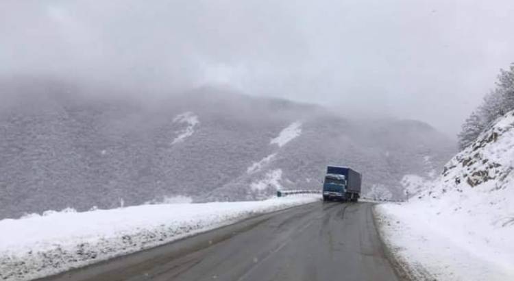 Ձյուն է տեղում. իրավիճակը ճանապարհներին 17:00-ի դրությամբ