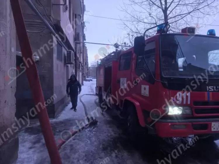 Հրդեհ՝ Արտաշատ քաղաքում