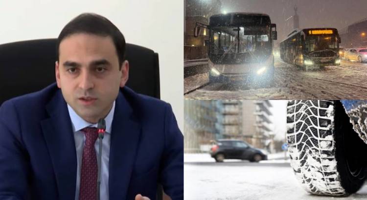 Ընդամենը 1 մեքենա է եղել ամառային անվադողերով․ ՆԳՆ-ն սխալ հանեց Ավինյանին
