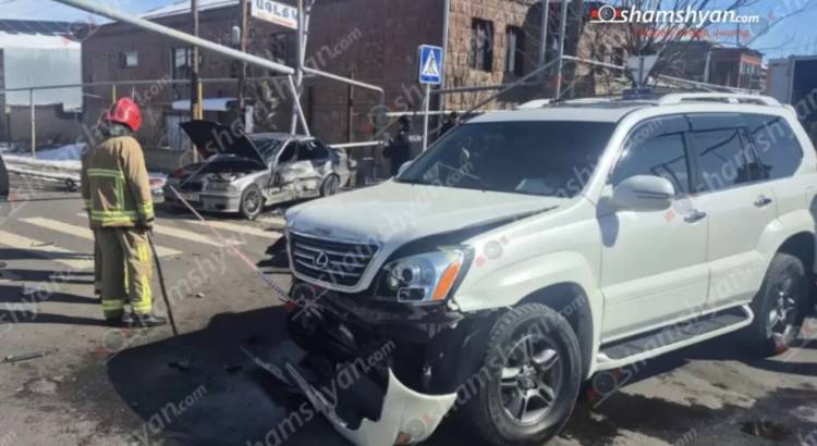 Արմավիրում բախվել են «Lexus» ու «BMW», վիրավnրներ կան․ Shamshyan
