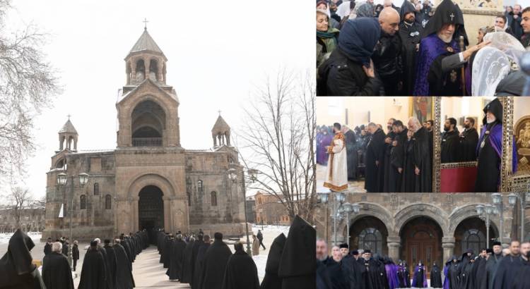 Սուրբ Պատարագ և շնորհաբաշխություն Սուրբ Ղևոնդյանց քահանաների տոնի առիթով