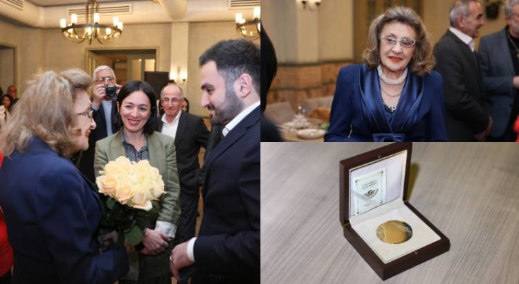 90-ամյա Նարա Շլեպչյանն է պարգևատրվել