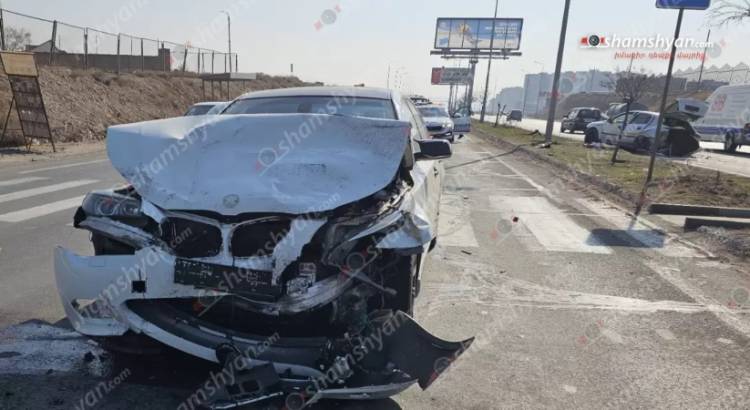 «Կարմիր խաչ»-ի մոտ բախվել են «BMW» և «Opel», վիրավnրներ կան․ Shamshyan