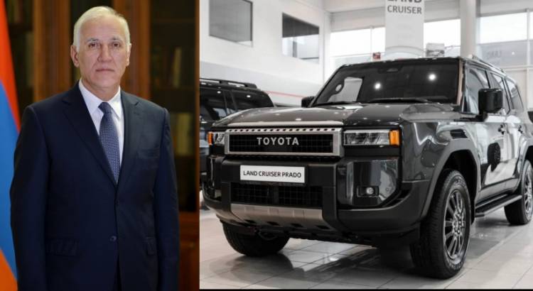 Կառավարությունը գաղտնի որոշմամբ Toyota մակնիշի թանկարժեք ամենագնացներ է գնել Վահագն Խաչատուրյանի թիկնապահների համար