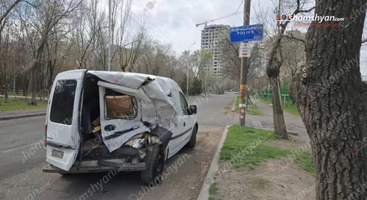 Վթար՝ Երևանում, «Volkswagen»-ը բախվել է «Opel»-ի և մոտ 80 մետր առաջ է հրել. Shamshyan