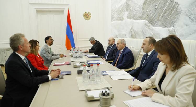 Փաշինյանն ընդունել է Արժույթի միջազգային հիմնադրամի հայաստանյան առաքելության ղեկավարին