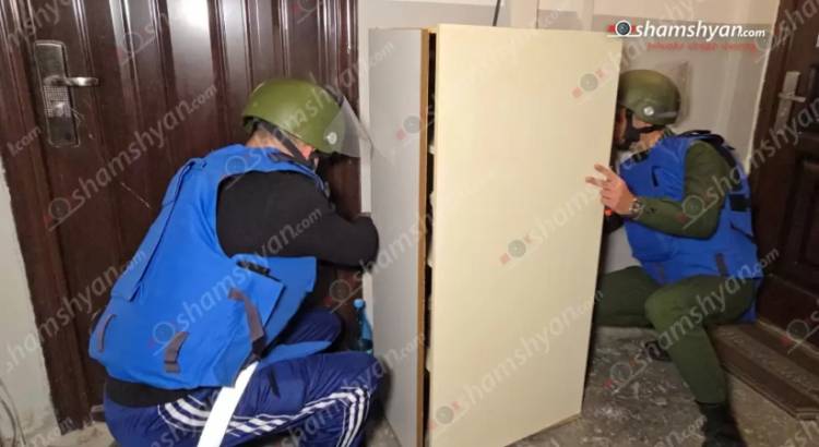 Առեղծվածային դեպք, հայտնաբերվել է պայթուցիկի նմանվող իր, ժամանել են սակրավորներ. Shamshyan