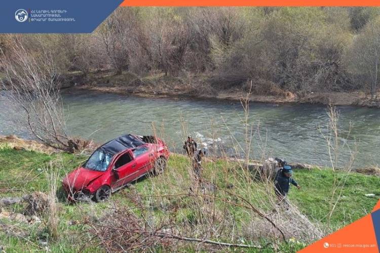 Վթար Հրազդան-Աղավնաձոր ավտոճանապարհին. կա տուժած