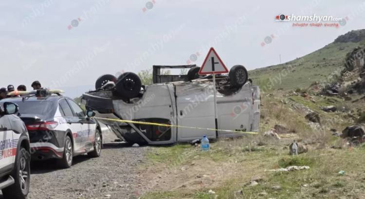 Խոշոր վթար՝ Կոտայքում, 4 վիրավnրներից երկուսը մանկահասակ են. Shamshyan