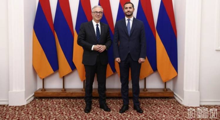 Ռուբինյանը հանդիպել է ԵԽԽՎ նախագահի հետ