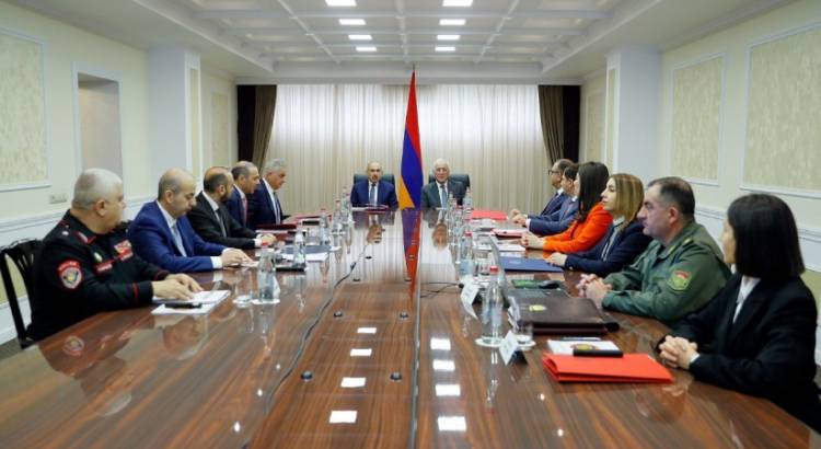 Փաշինյանի գլխավորությամբ տեղի է ունեցել Անվտանգության խորհրդի հերթական նիստը