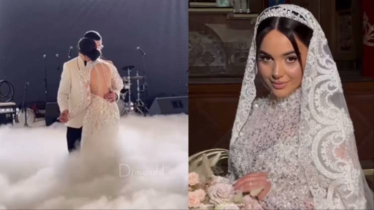 «Վերջին զանգ»-ից հայտնի Ռոզա Դավթյանի և ամուսնու հարսանեկան պարը (տեսանյութ)