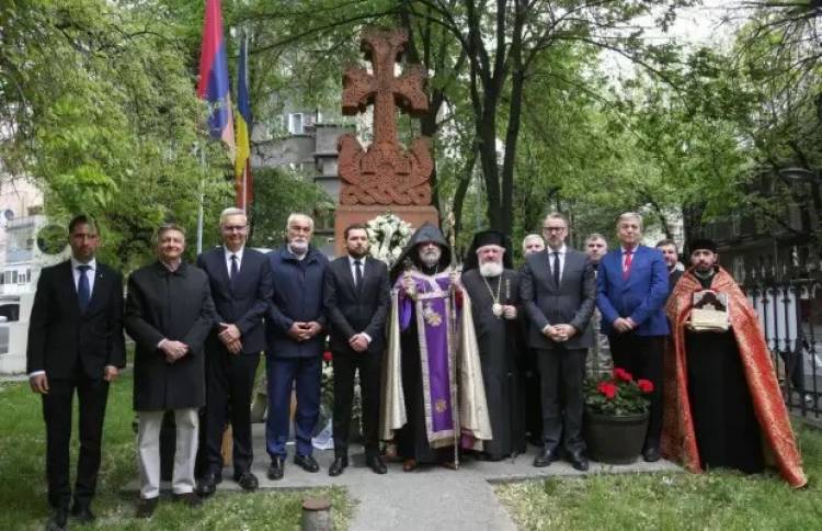 Ոգեկոչման արարողություն Բուխարեստում՝ նվիրված Հայոց ցեղասպանության 110-րդ տարելիցին