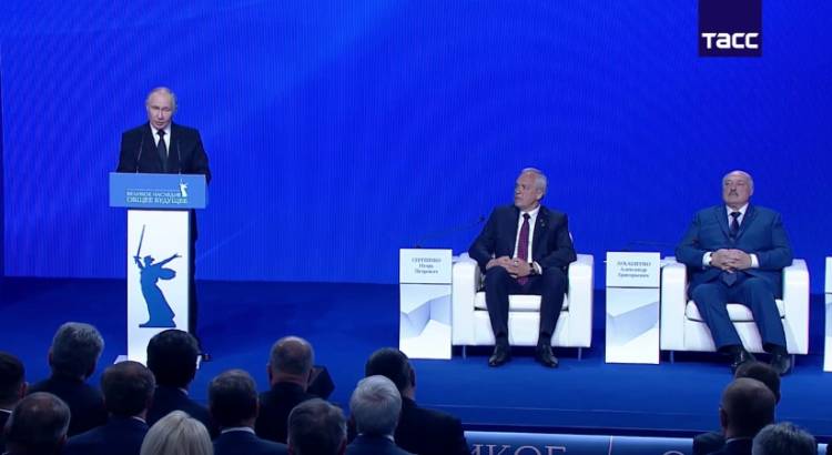 Համաշխարհային հանրությունը պետք է համատեղ աշխատի՝ ստեղծելու հավասար և անբաժանելի անվտանգության նոր ճարտարապետություն