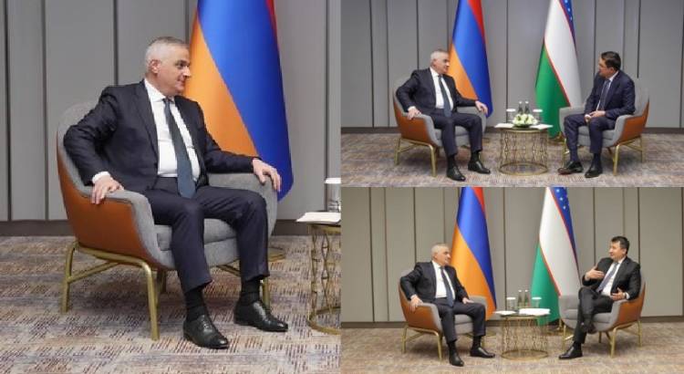 Մհեր Գրիգորյանը Տաշքենդում հանդիպումներ է ունեցել