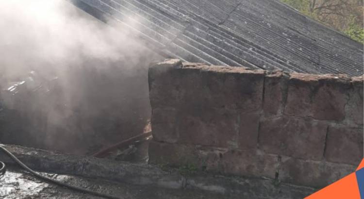 Հրդեհ Աղավնավանք գյուղում