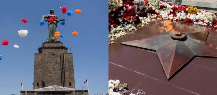 «Անմահ Գնդի» հաղթական քայլերթին Երևանում ռեկորդային թվով մասնակիցներ էին՝ ավելի քան 10,000 մարդ