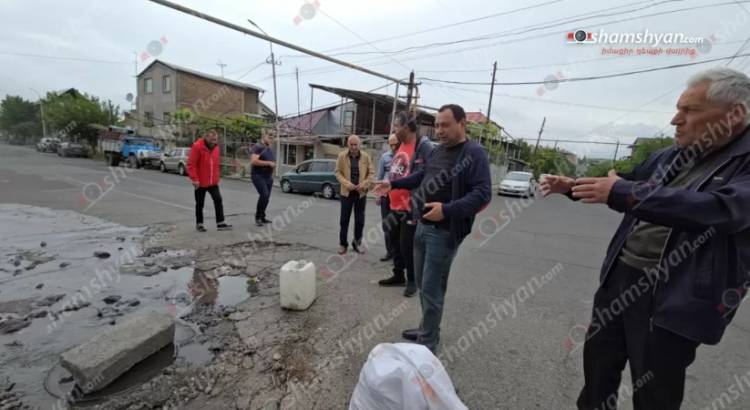 Հակասանիտարական ու գարշահոտ վիճակ՝ Երևանում. Shamshyan