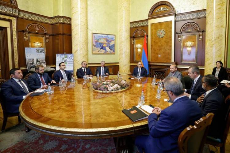 Փաշինյանը քննարկել է Երևանում Համաշխարհային առևտրի կենտրոնի կառուցման ծրագրի ընթացքը