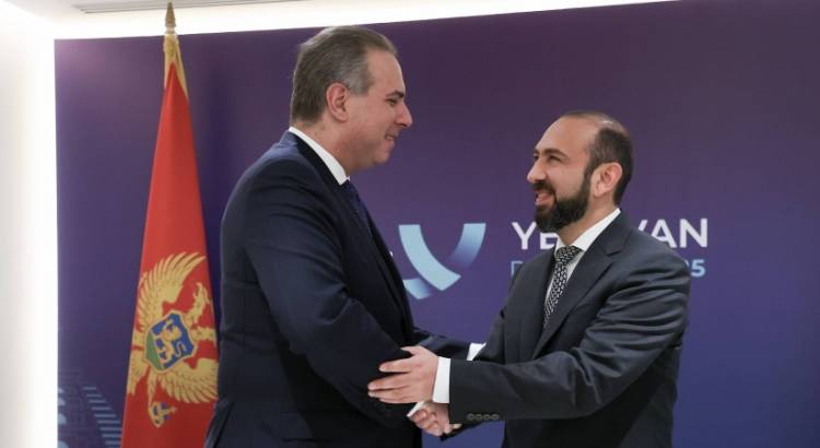 Հայաստանի ԱԳ նախարարը հանդիպել է Չեռնոգորիայի արտաքին և եվրոպական գործերի փոխվարչապետին